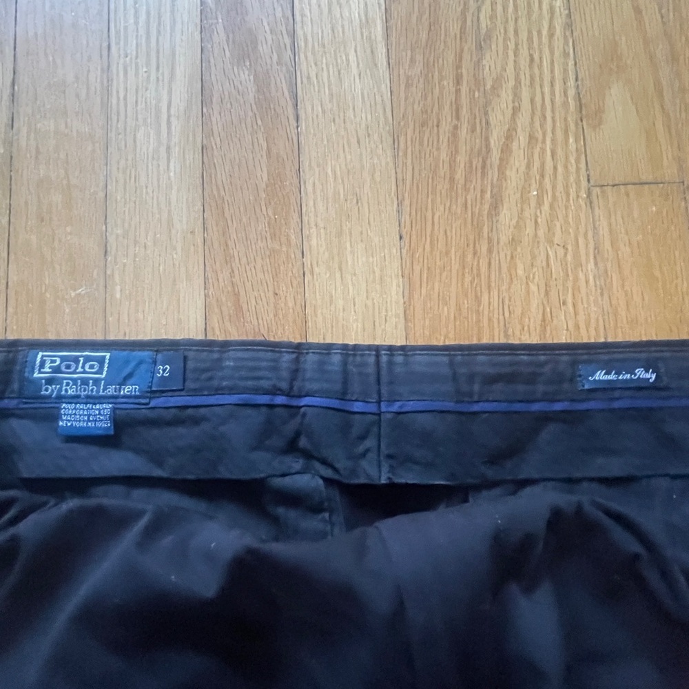 Polo by Ralph Lauren Black Dress Pants